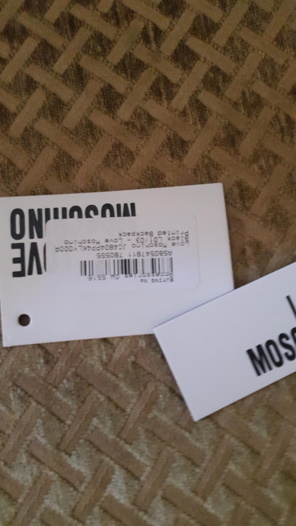Новый рюкзак Love Moschino