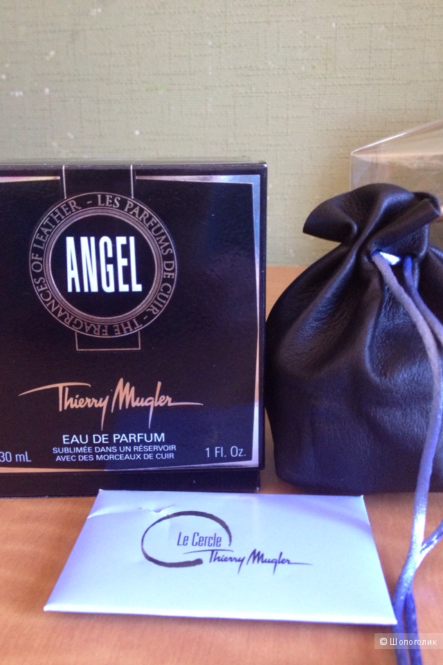 Флакон Angel Les Parfums de Cuir Thierry Mugler для женщин полный, 30/30 мл, без одного пшика, лимитка 2012 г, редкость,  выпyщен к 20-летию дома Thierry Mugler