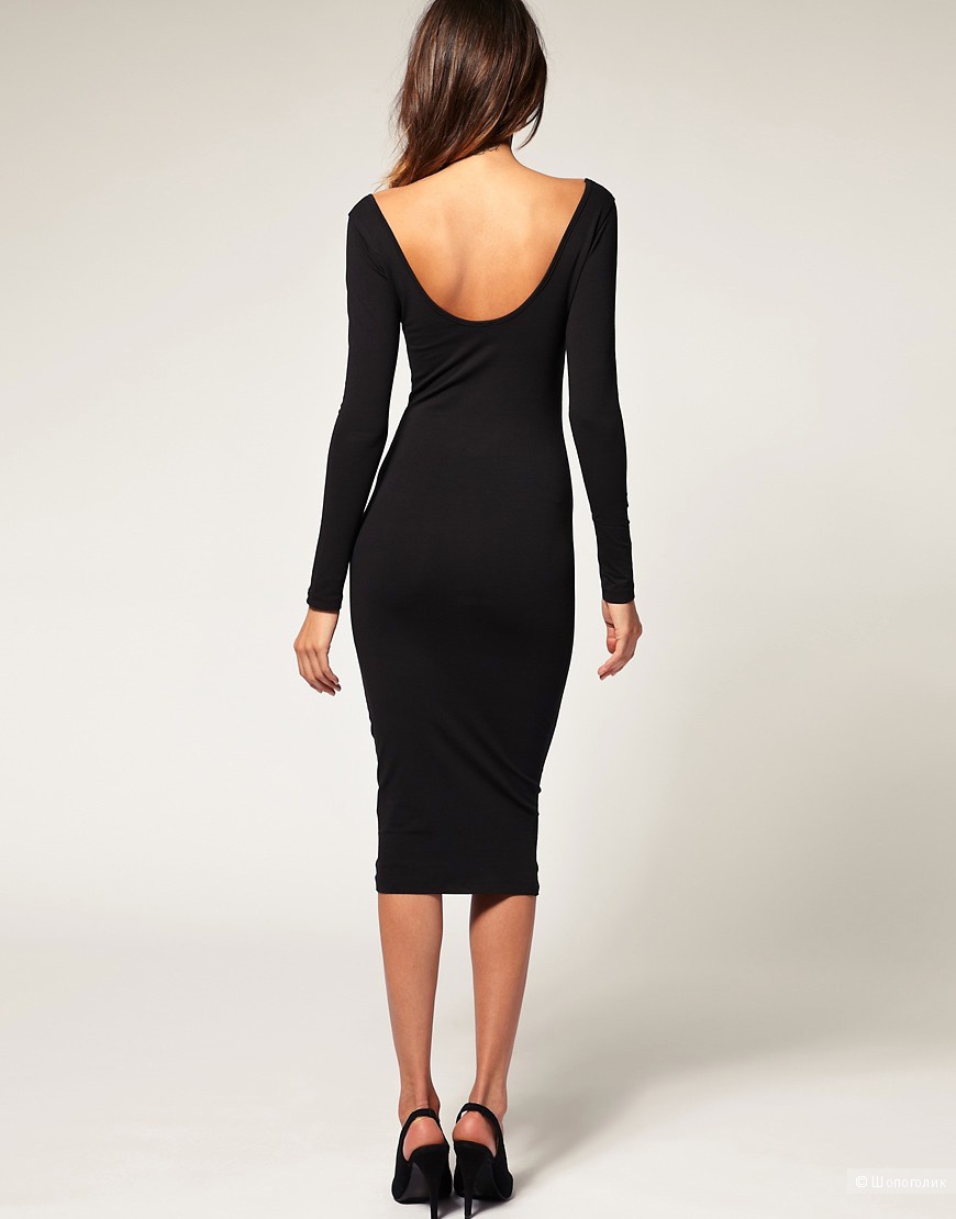 Платье черное  в стиле Софи Лорен