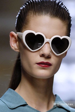 Солнцезащитные очки Moschino фиолетовые новые оригинал