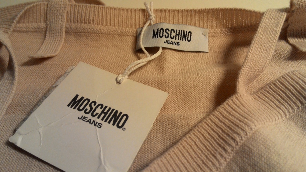 Топ трикотажный Moschino