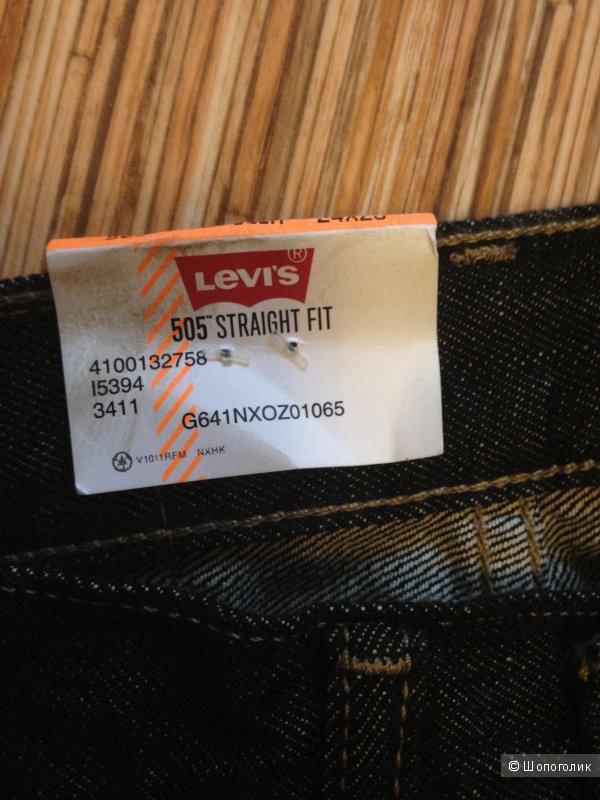 Джинсы LEVI'S, оригинал, модель 505 STRAIGHT FIT размер 12 SLIM на мальчика