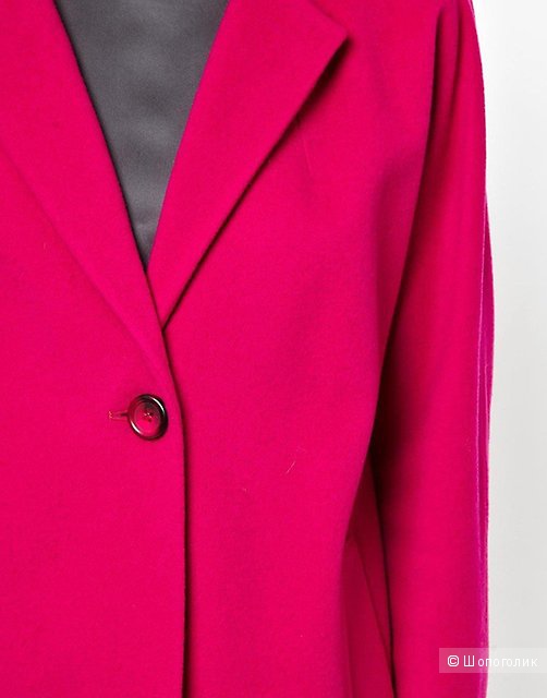 Шерстяное пальто-кокон Helene Berman UK10 новое