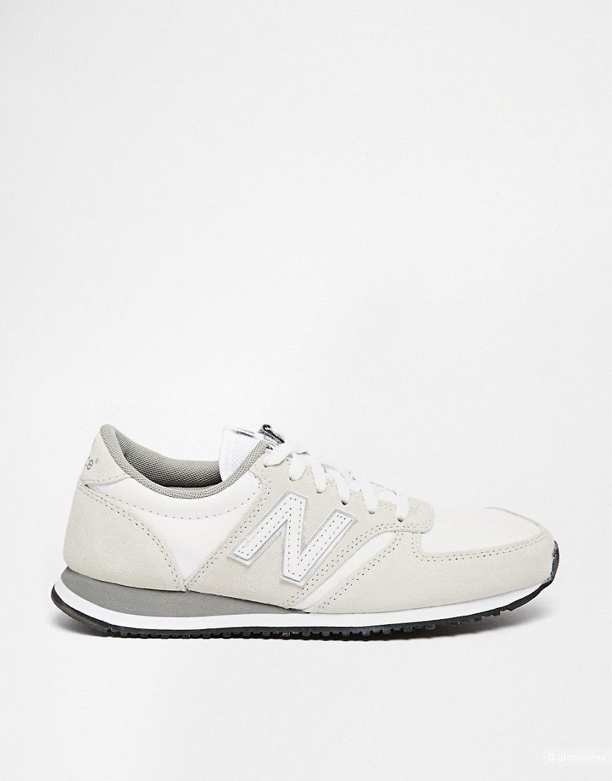 Кроссовки New Balance 420 Cream Suede Trainers UK4 новые