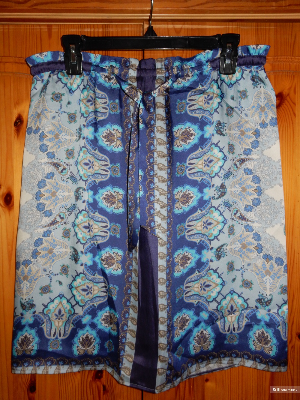 Легкая летняя юбка итальянского бренда SEVENTY р.IT46 (на росс.48), б/у 1 раз