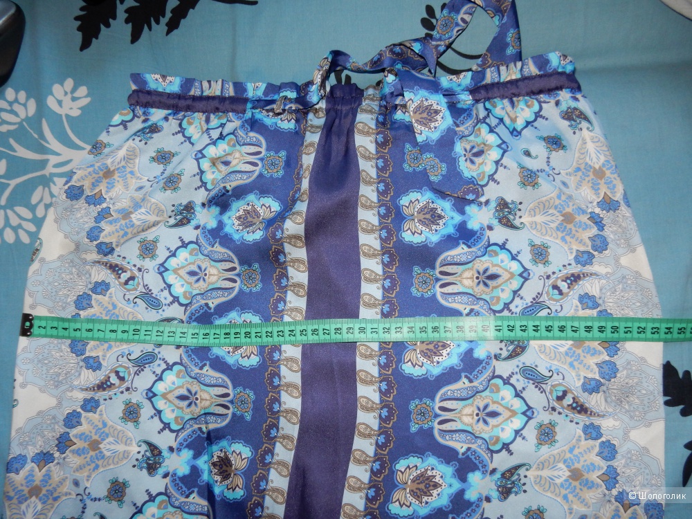 Легкая летняя юбка итальянского бренда SEVENTY р.IT46 (на росс.48), б/у 1 раз