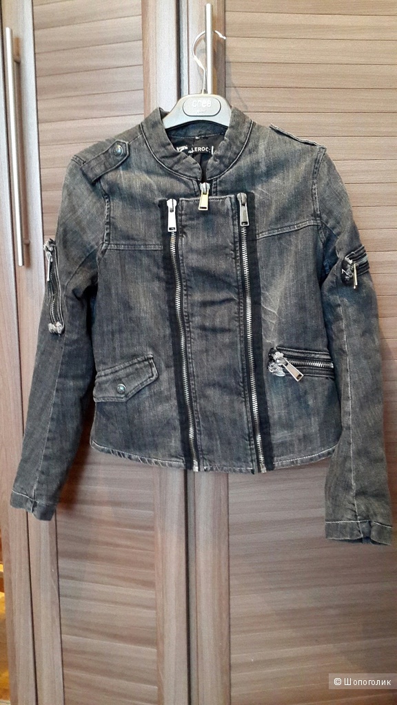 Lerock джинсовая куртка 42-44 размер