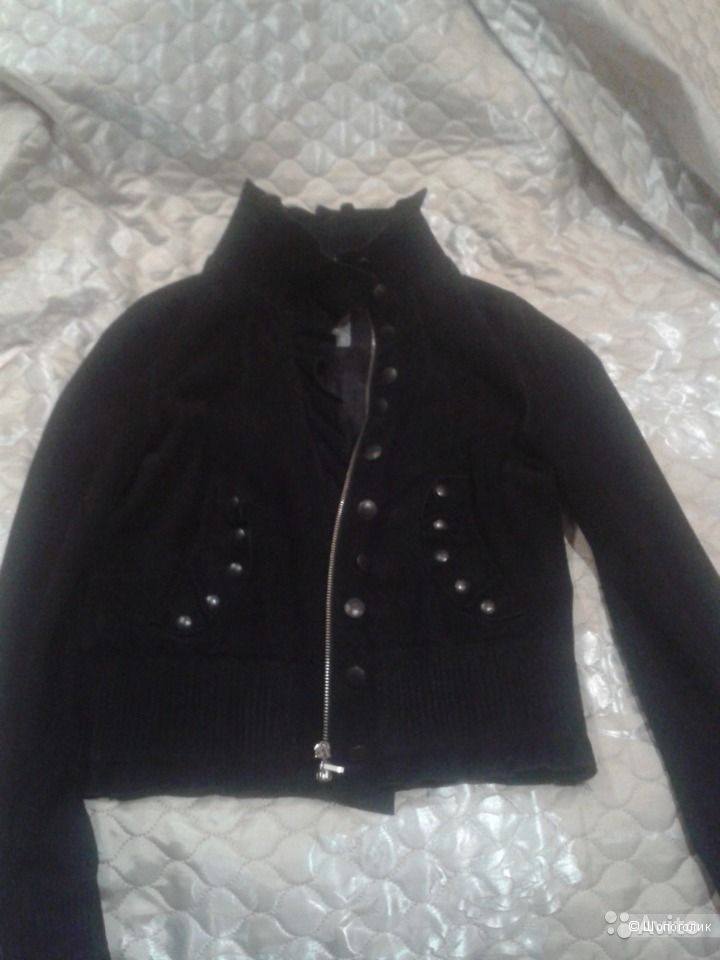 Замшевая куртка La reine blanshe 46-48 размера