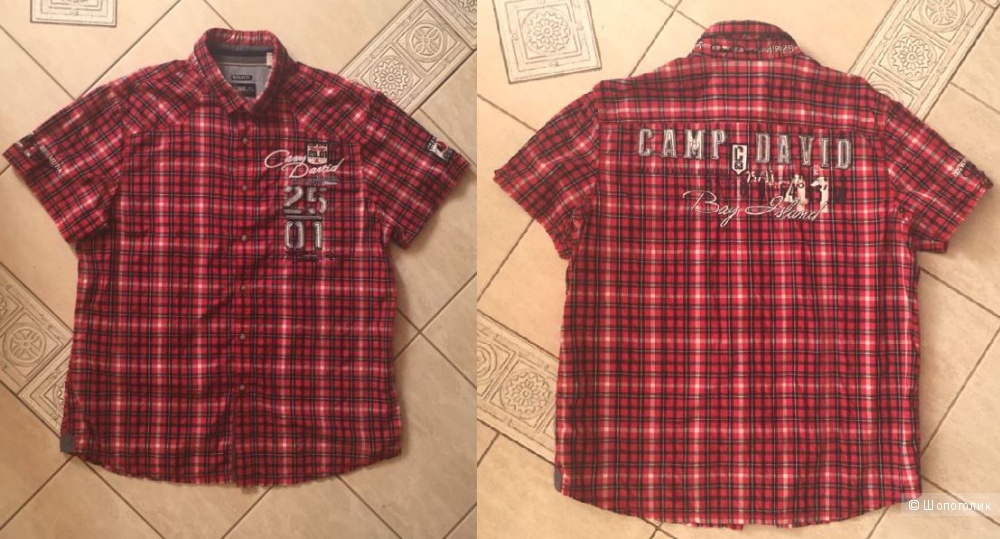 Рубашка Camp David, р. XL.