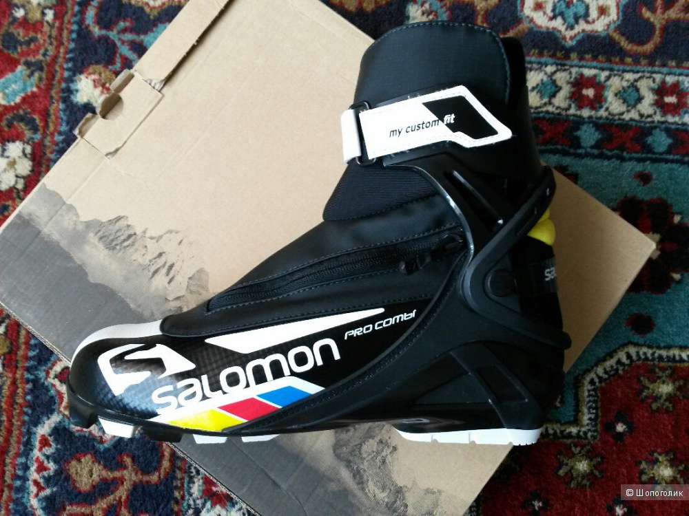 Пристрою практически новые ботинки для беговых лыж Salomon PRO COMBI PILOT