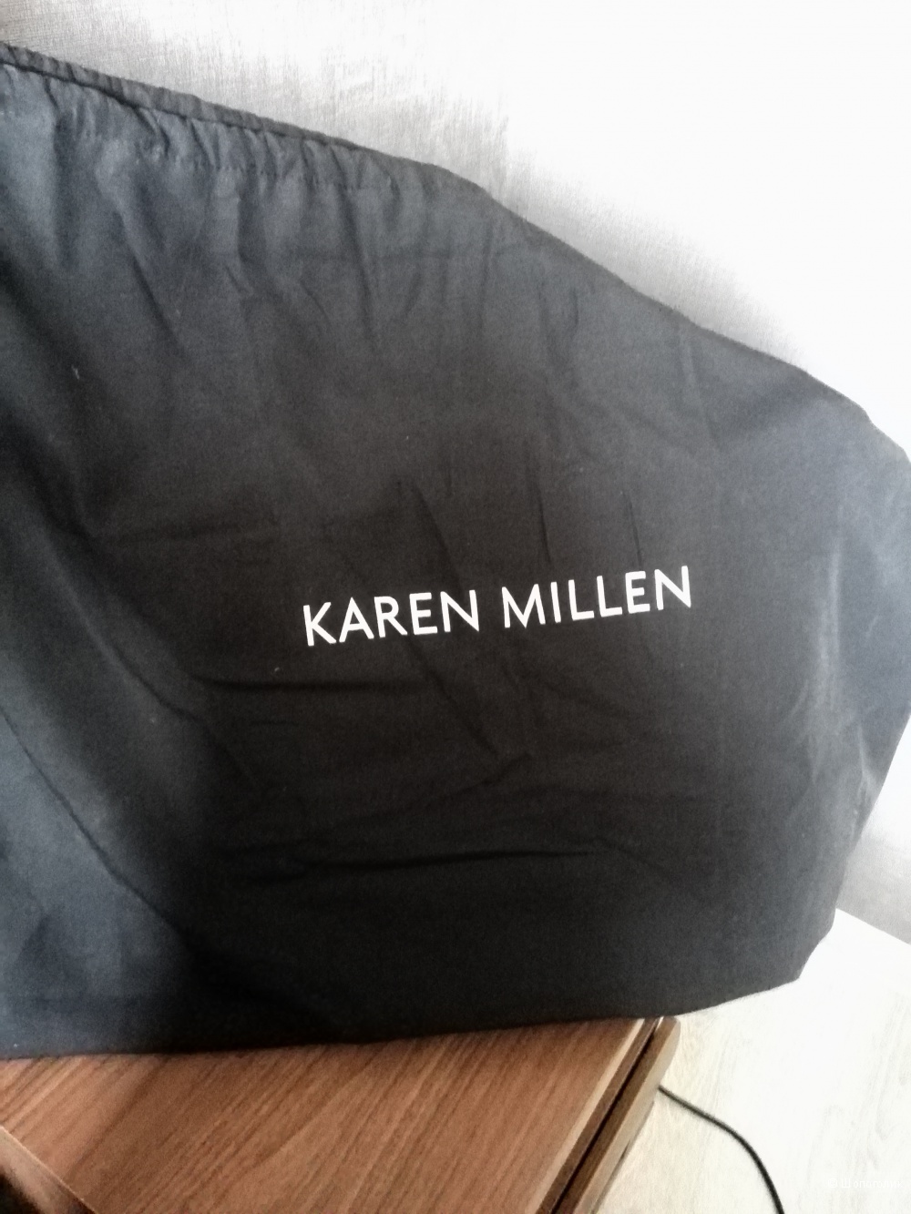 Кожаная сумка Karen Millen