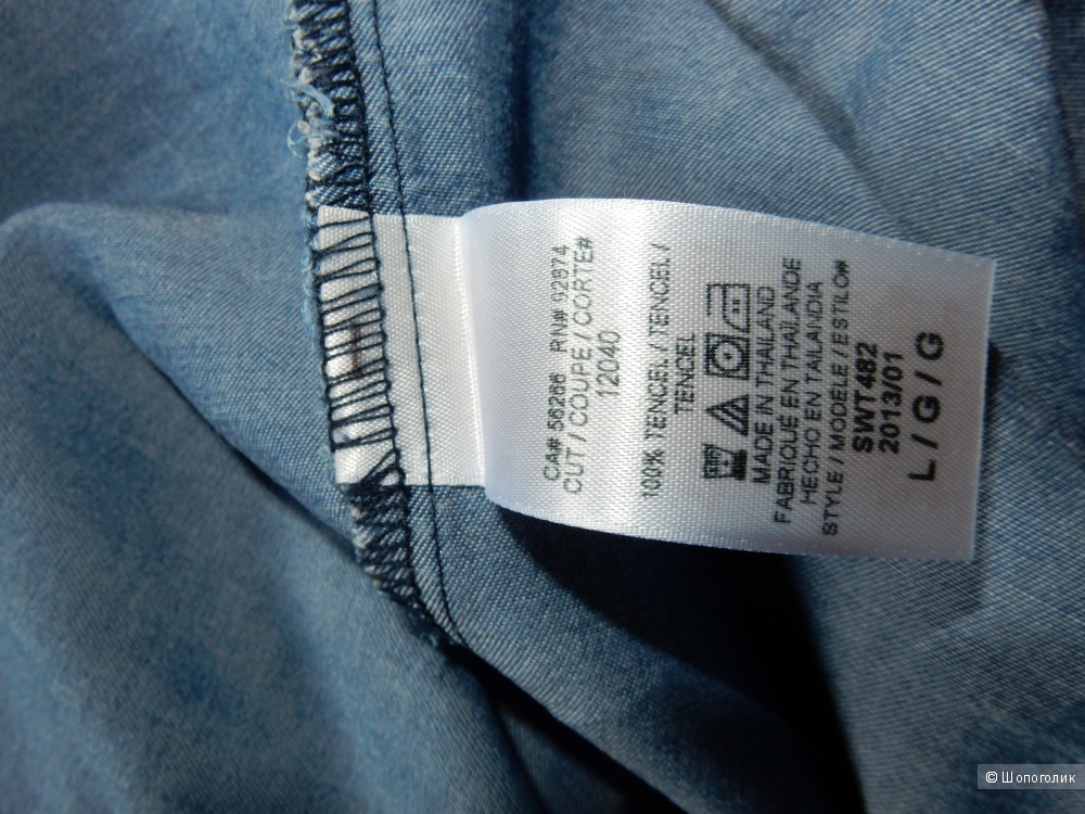 Джинсовая рубашка американского бренда Splendid, р.L
