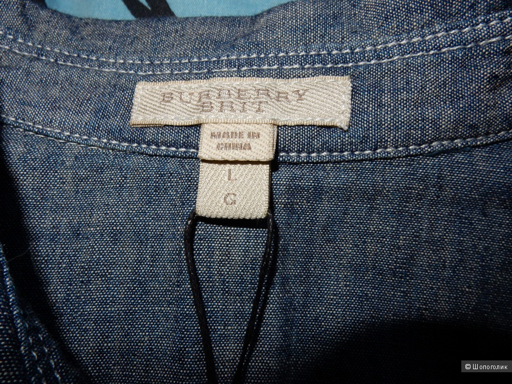 Новая джинсовая рубашка Burberry Brit, р.L