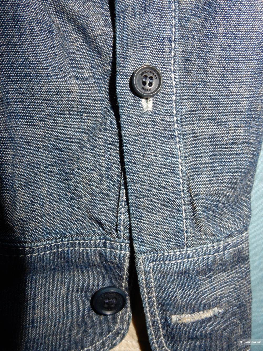Новая джинсовая рубашка Burberry Brit, р.L