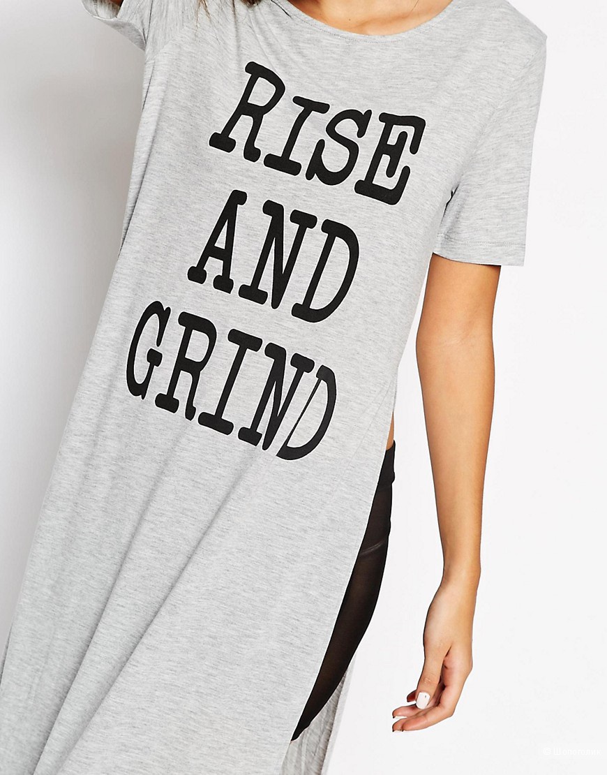 Комплект с шортами и футболкой ASOS Rise & Grind