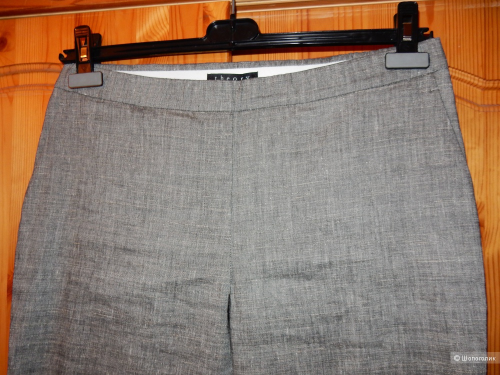 Новые льняные брюки Theory модель Thaniel, размер US10