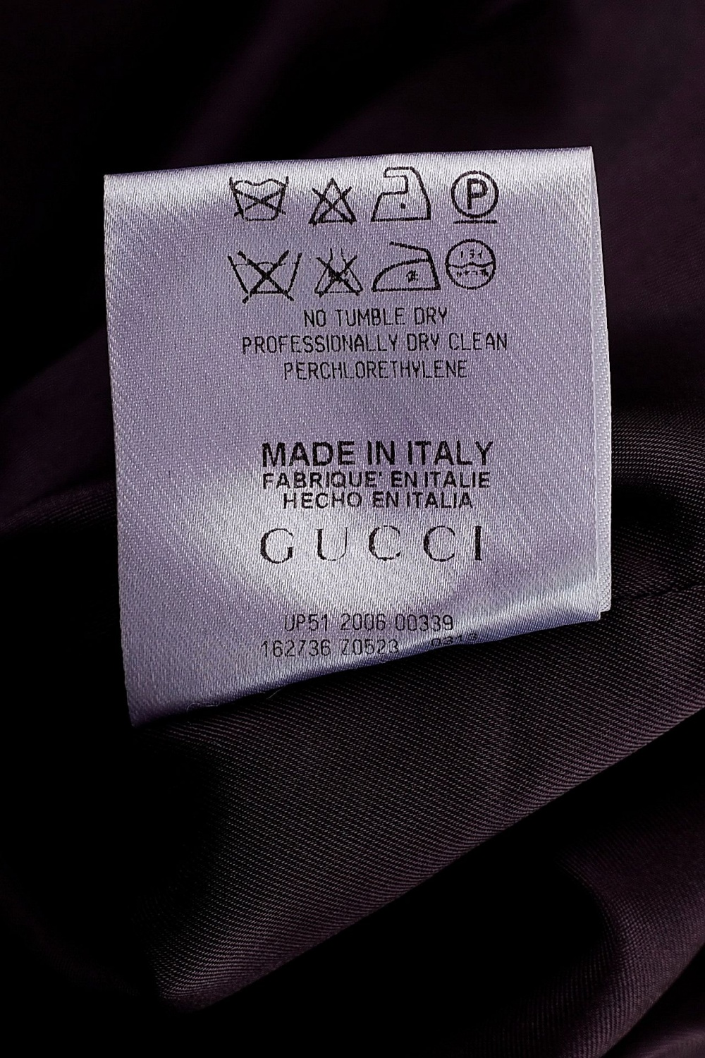 Юбка Gucci сливового цвета вельветовая размер 40 на 42 российский