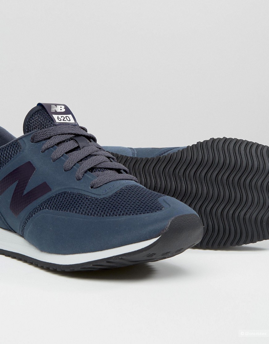 Кроссовки New Balance 620 Мужские размер 42 EU (реально 41,5 EU) из ASOS, оригинал. Цвет синий. Москва.