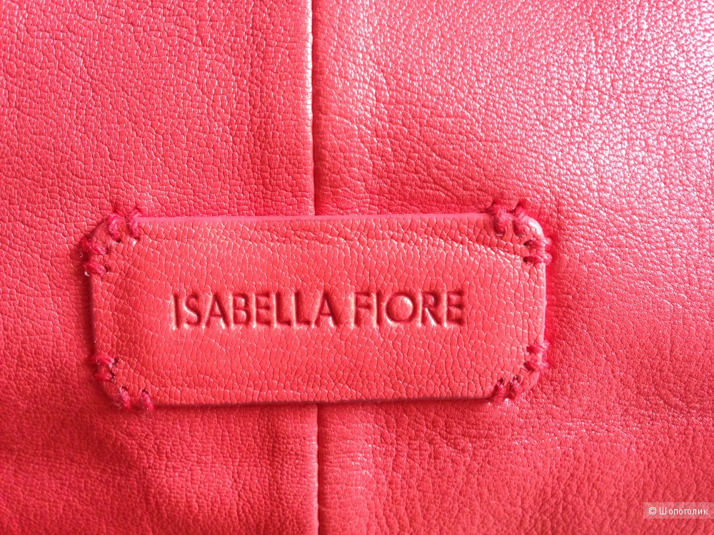 Сказочной красоты резным узором сумка от ISABELLA FIORI новая.Кожа.Оригинал