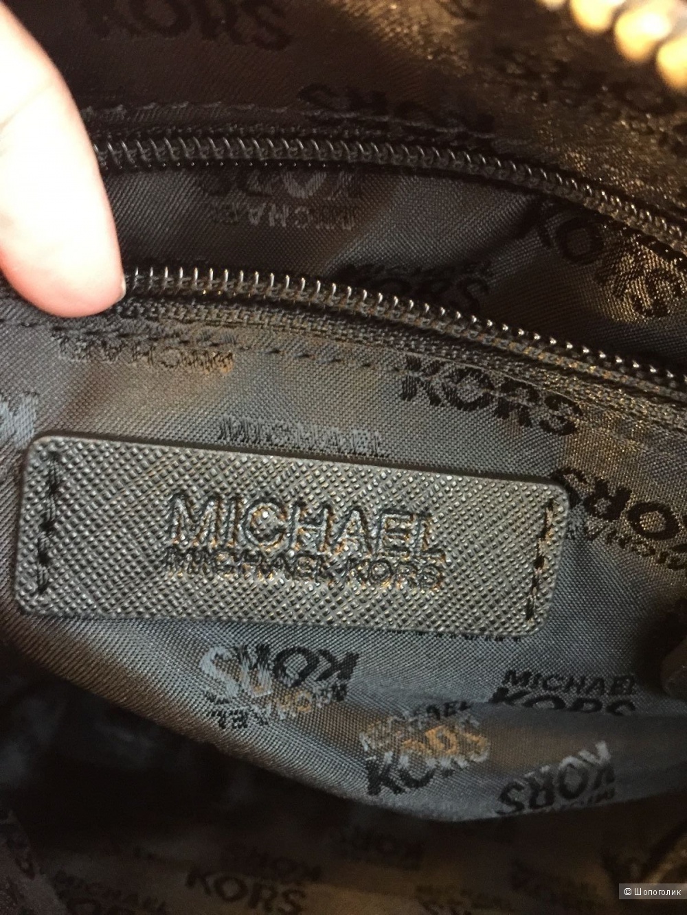 Малютка Michael Michael Kors Saffiano mini Satchel Leather