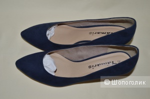 Продам женские замшевые туфли Tamaris