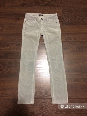 Вельветовые серые брюки/джинсы Kira Plastinina, размер S