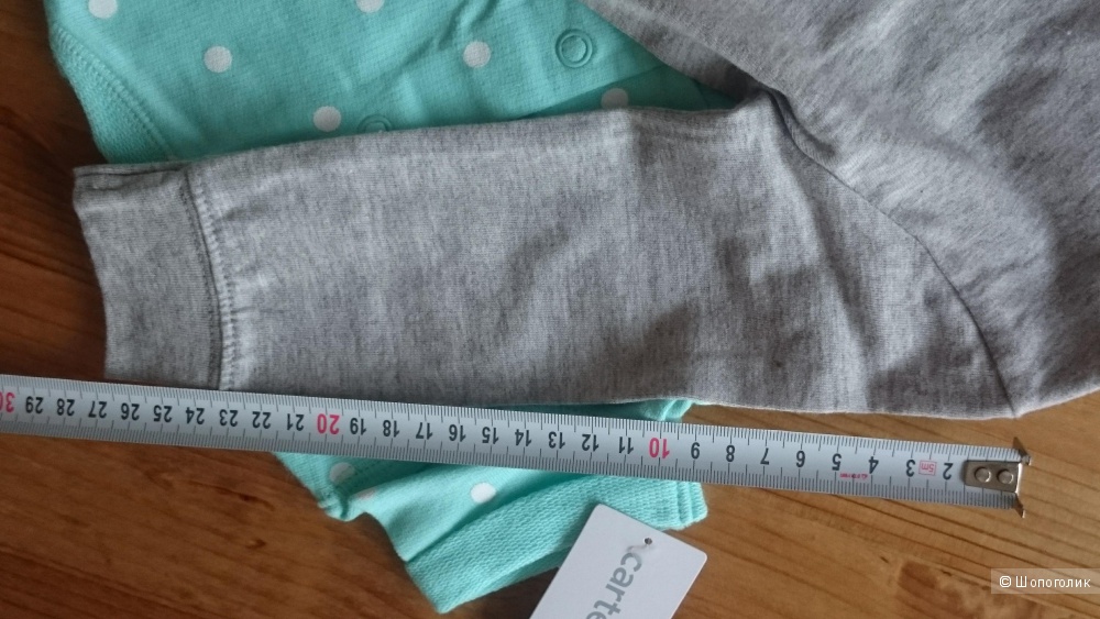 Комплект Carters платье плюс кофта 100% хлопок 12 и 9 мес