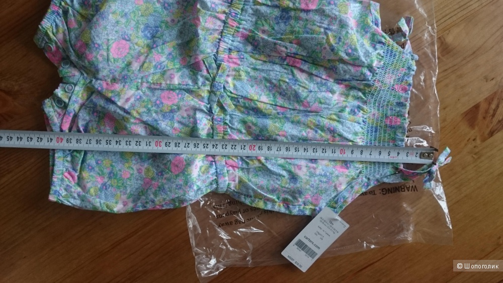 Carter's детский комбинезон на девочку 12М