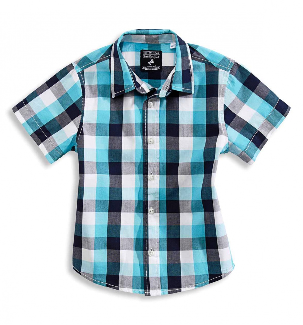 Новая рубашка с коротким рукавом на мальчика  Palomino C&A  размер 92 см