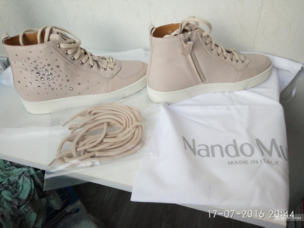 Пристрою новые ботинки nando muzi