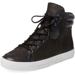 Высокие кеды Joie Devon Anaconda Embossed Leather  Size: 36.5