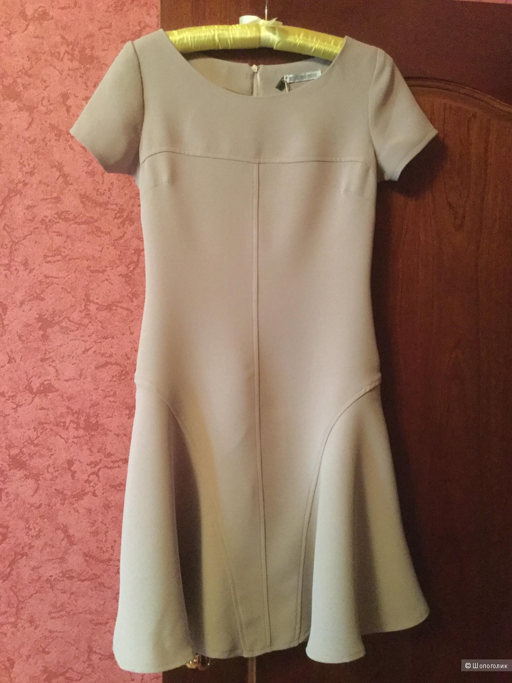 Платье голубиного цвета Angela Mele Milano, размер 42-44