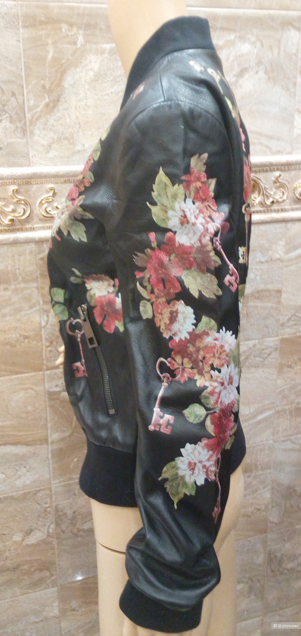 DOLCE&GABBANA легендарная кожаная куртка с ключами р.44 Новая Оригинал