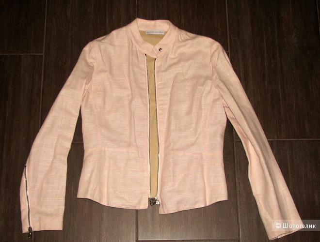 Нежно-розовая легкая куртка Brunello Cucinelli 44-46