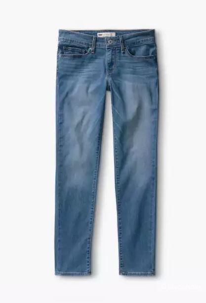 Продам джинсы  Levi's 711  длина: 32 , Размер: 29 , Цвет: WORN FADE
