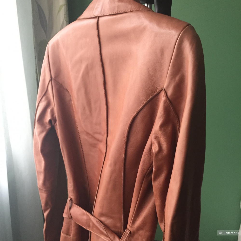 Продаю б/у кожаное пальто Neohit размер 40-42