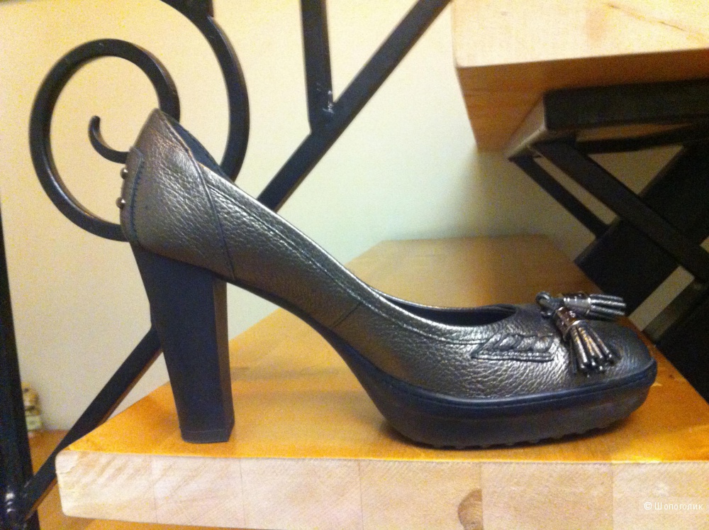 Женские туфли Tod's gomma, 38 размер, кожа, оригинал