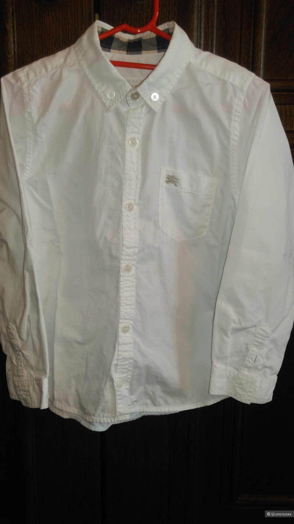 Рубашка Burberry оригинал p.6Y (на рост 116-125 см)