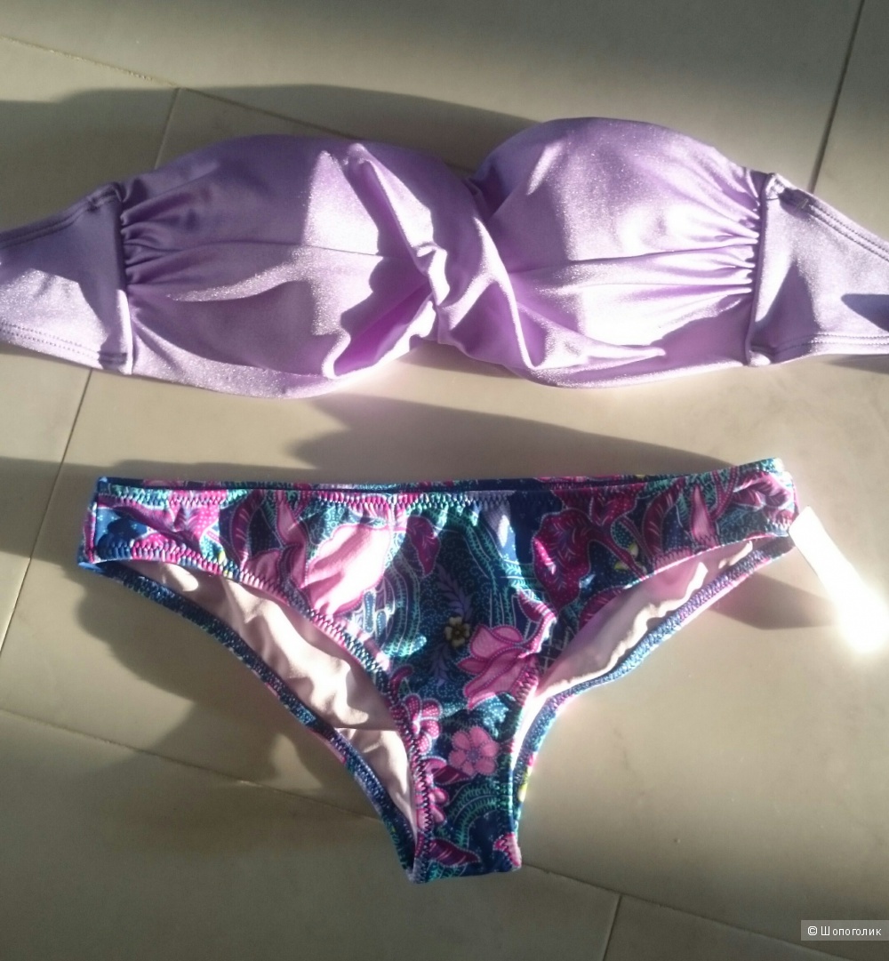 Купальник Victorias Secret 75B пуш-ап низ XS