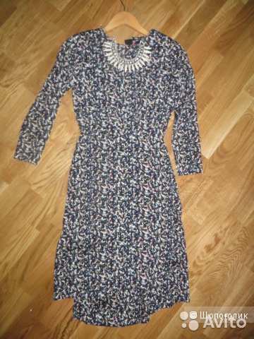 Платье американского дизайнера CYNTHIA ROWEY.из 100% шелка, Стоимость на ценнике 395 дол.