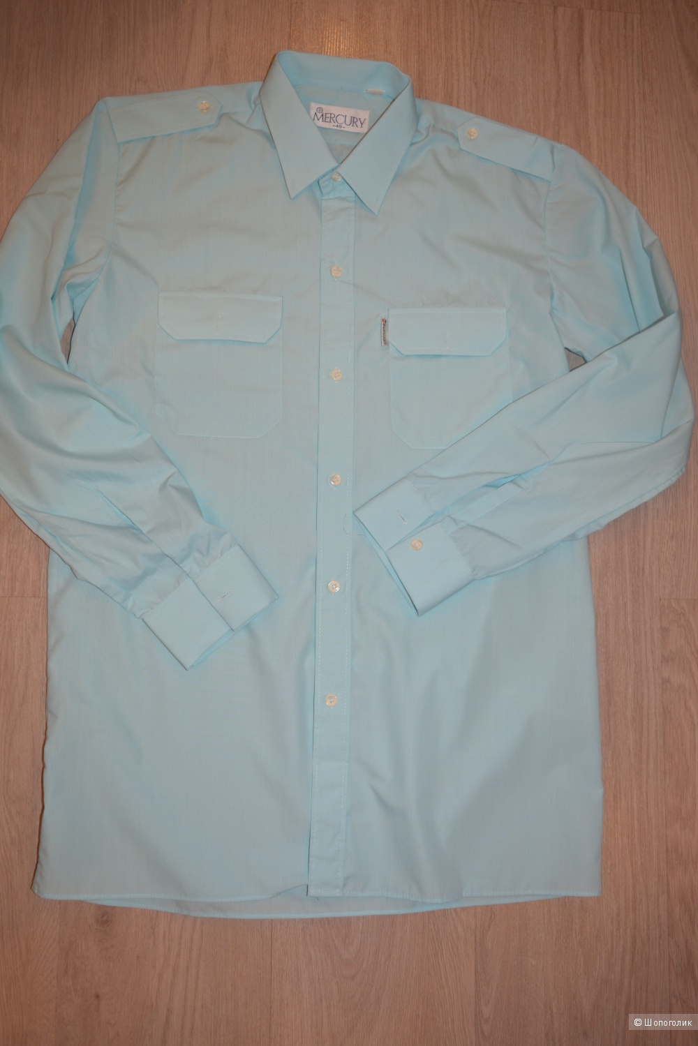 Классическая мужская сорочка, на 48-50 размер