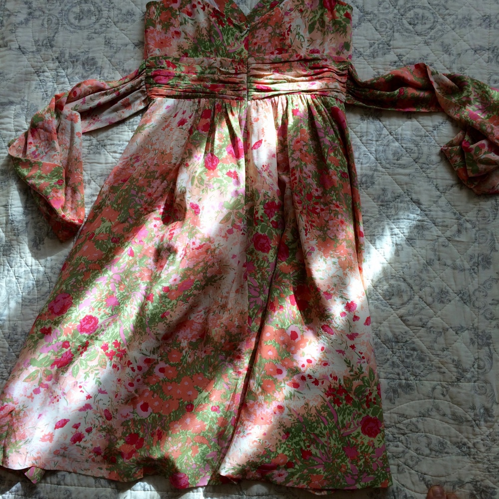 Шелковое платье американского бренда Plenty by Tracy Reese на 42 рос. размер