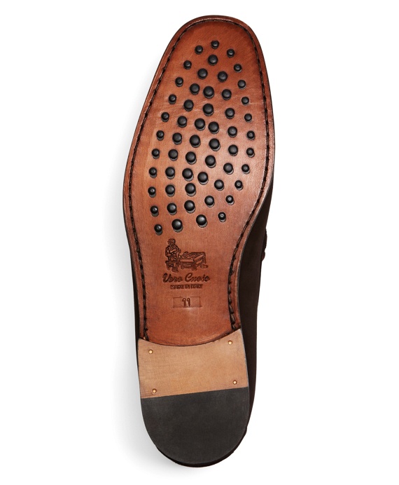 Продам туфли-мокасины!  Отличного качества, туфли новые, оригинал от BrooksBrothers. размер 10.5 (43.5-44)! Туфли выполнены из замшы, кожаная подошва, производство Италия! пересыл пополам))