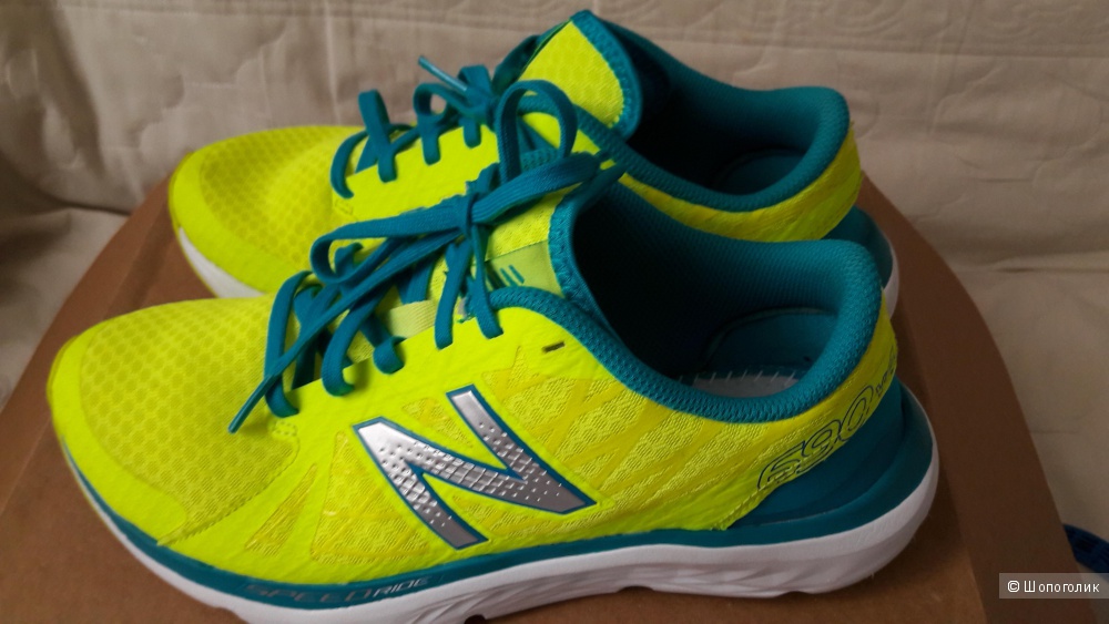 New Balance W690 Speed Ride Women US 8.5 Green Running Shoe
