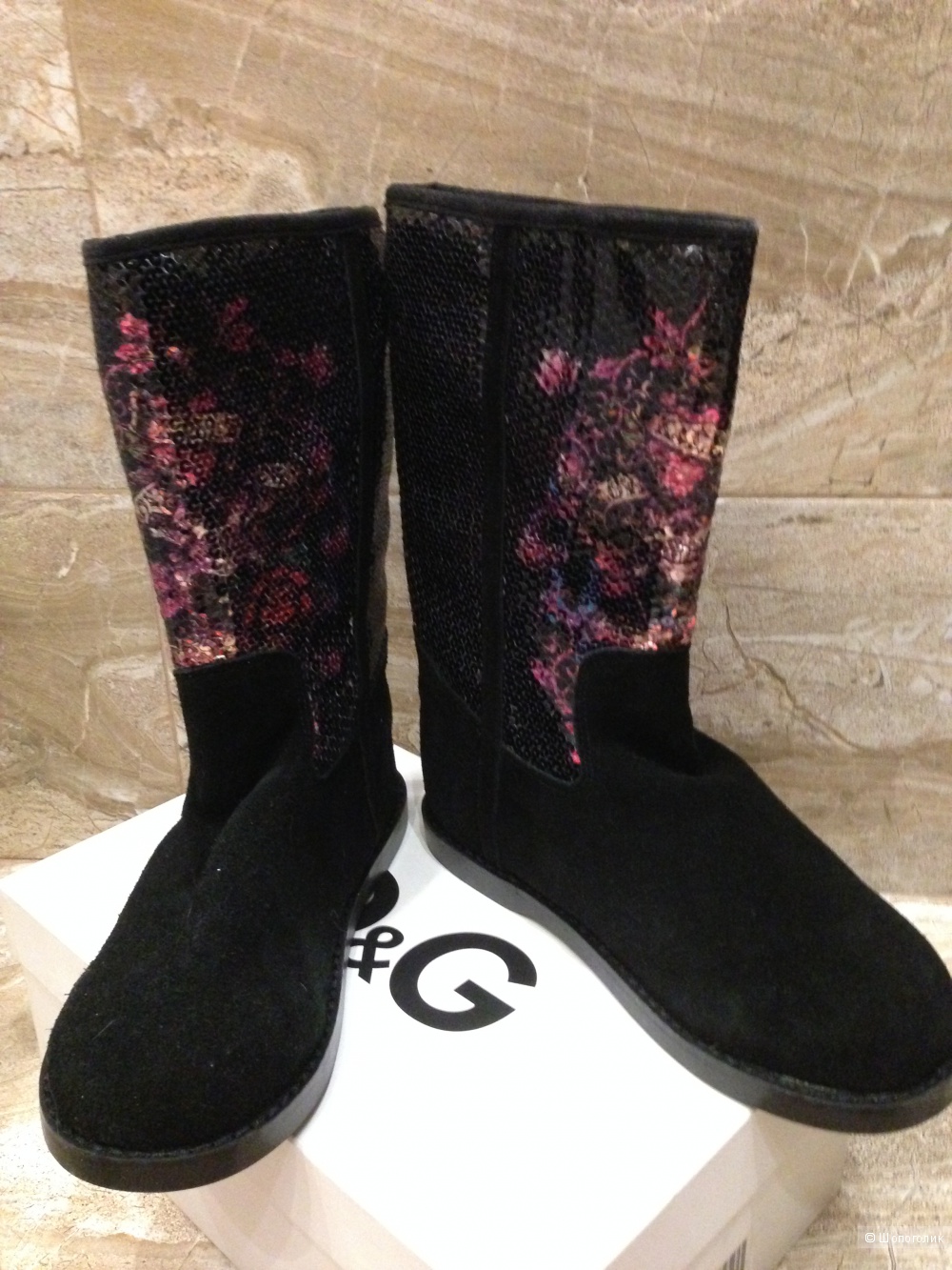 Дизайнерские зимние сапоги угги от Ed Hardy новые оригинал р.37 и 38