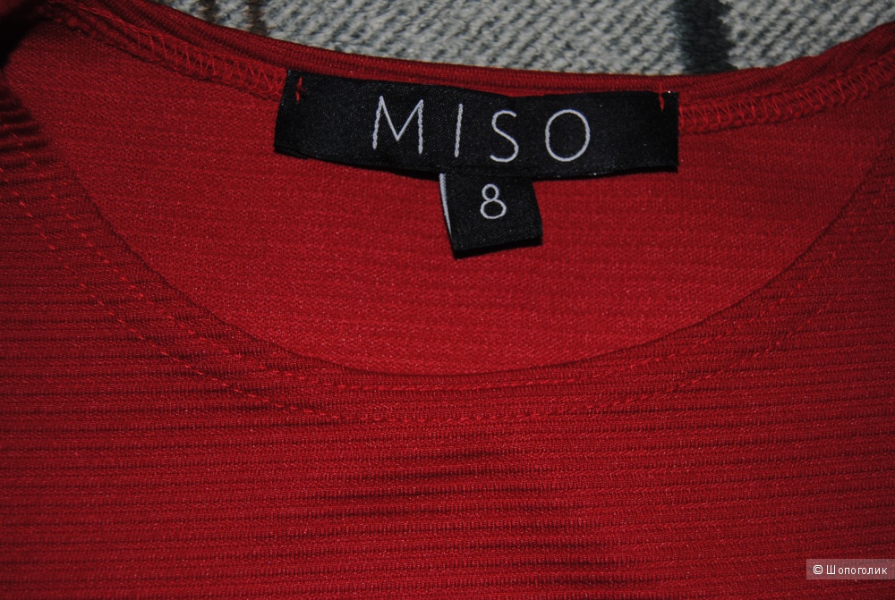 Платье Miso красное UK8