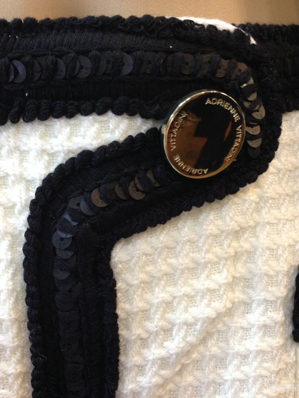 Юбка в стиле CHANEL от Adrienne Vittadini из букле р.44