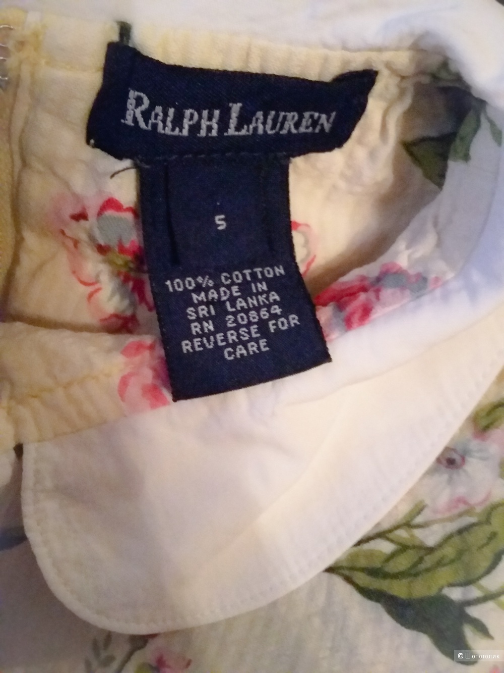 Платье "Ralph Lauren" Оригинал. 5 лет