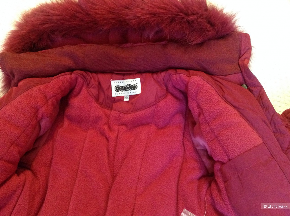 Зимнее новое пальто Donilo оригинал, 134 см.