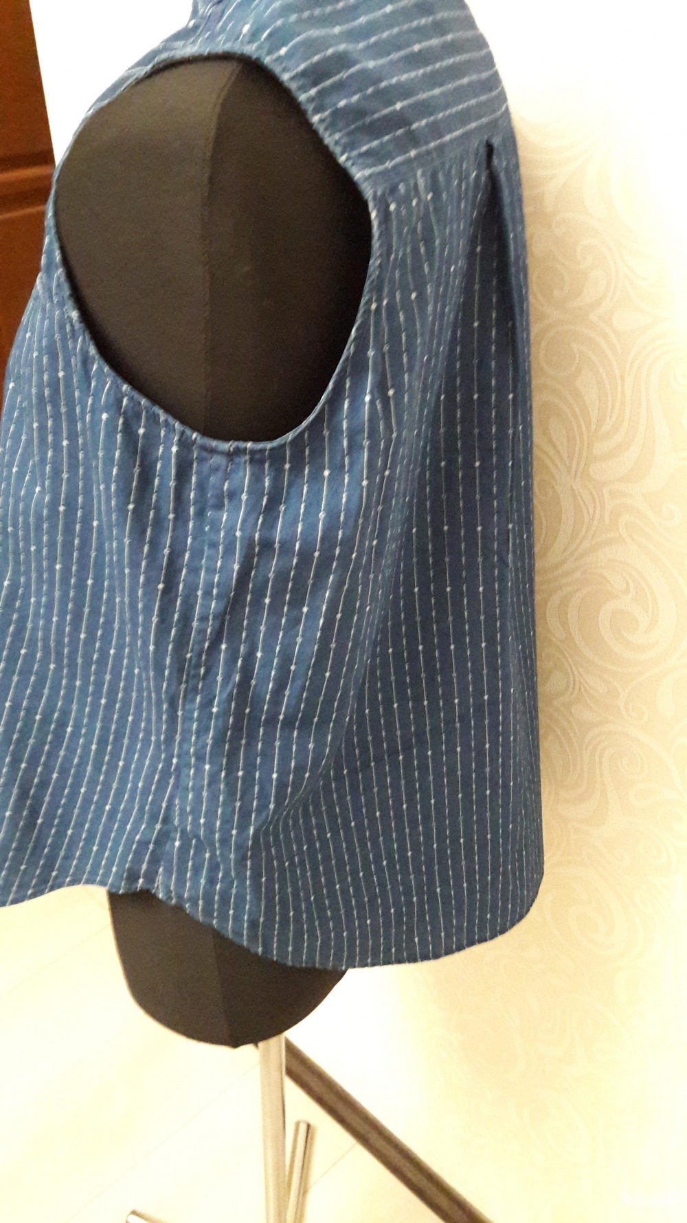 Massimo Dutti:  удлиненная женская рубашка-жилет